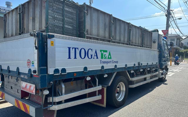 事業内容:イメージ1 | 茨城 運送,10tウイング車